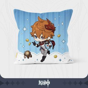 Genshin Impact Official Character Gift Collection Series Childe Plush Cushion